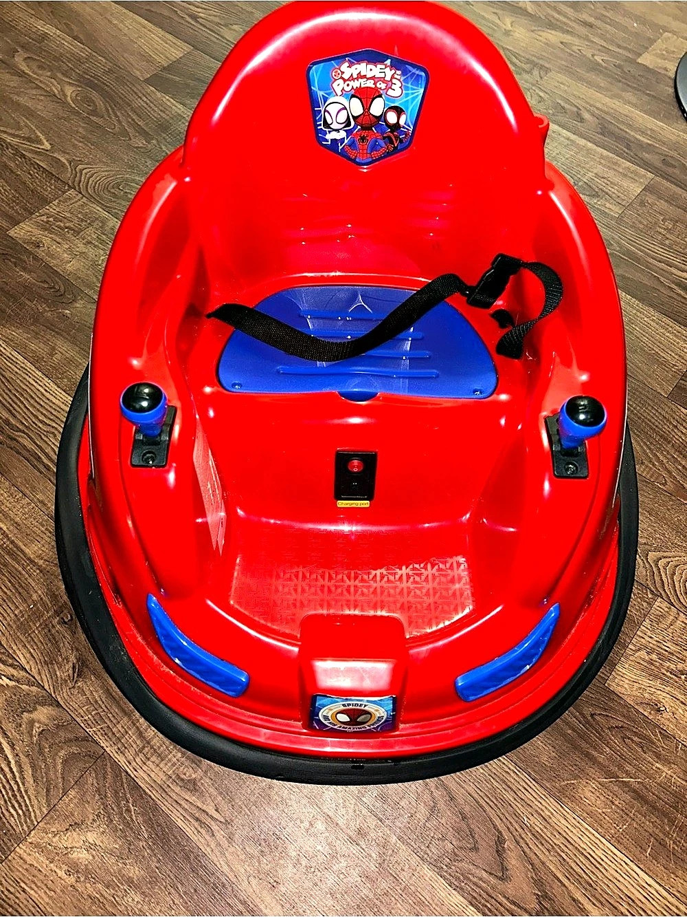 Flybar Marvel Spidey and His Amazing Friends 6V Bumper Car 6V Bumper Car Red &